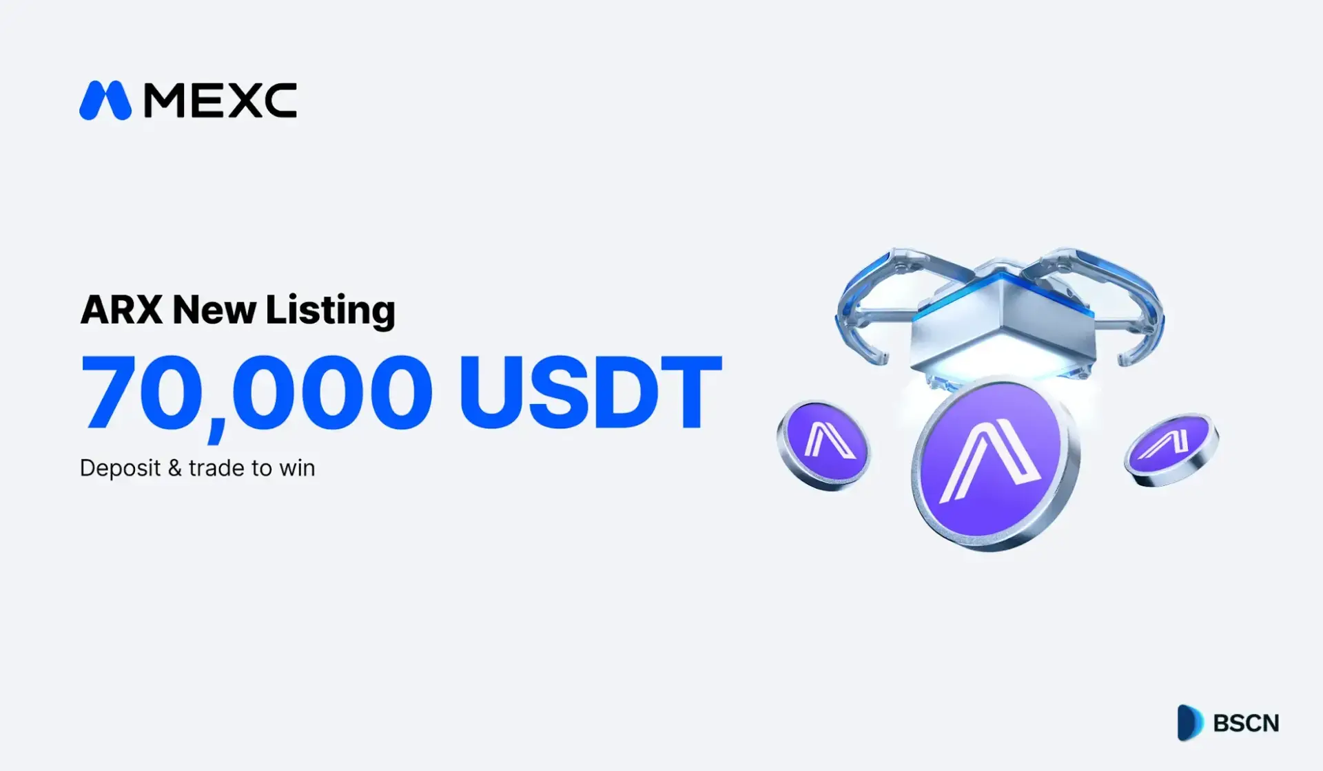 MEXC Lists Arcium (ARX) with 70,000 USDT in Airdrop+ Rewards
