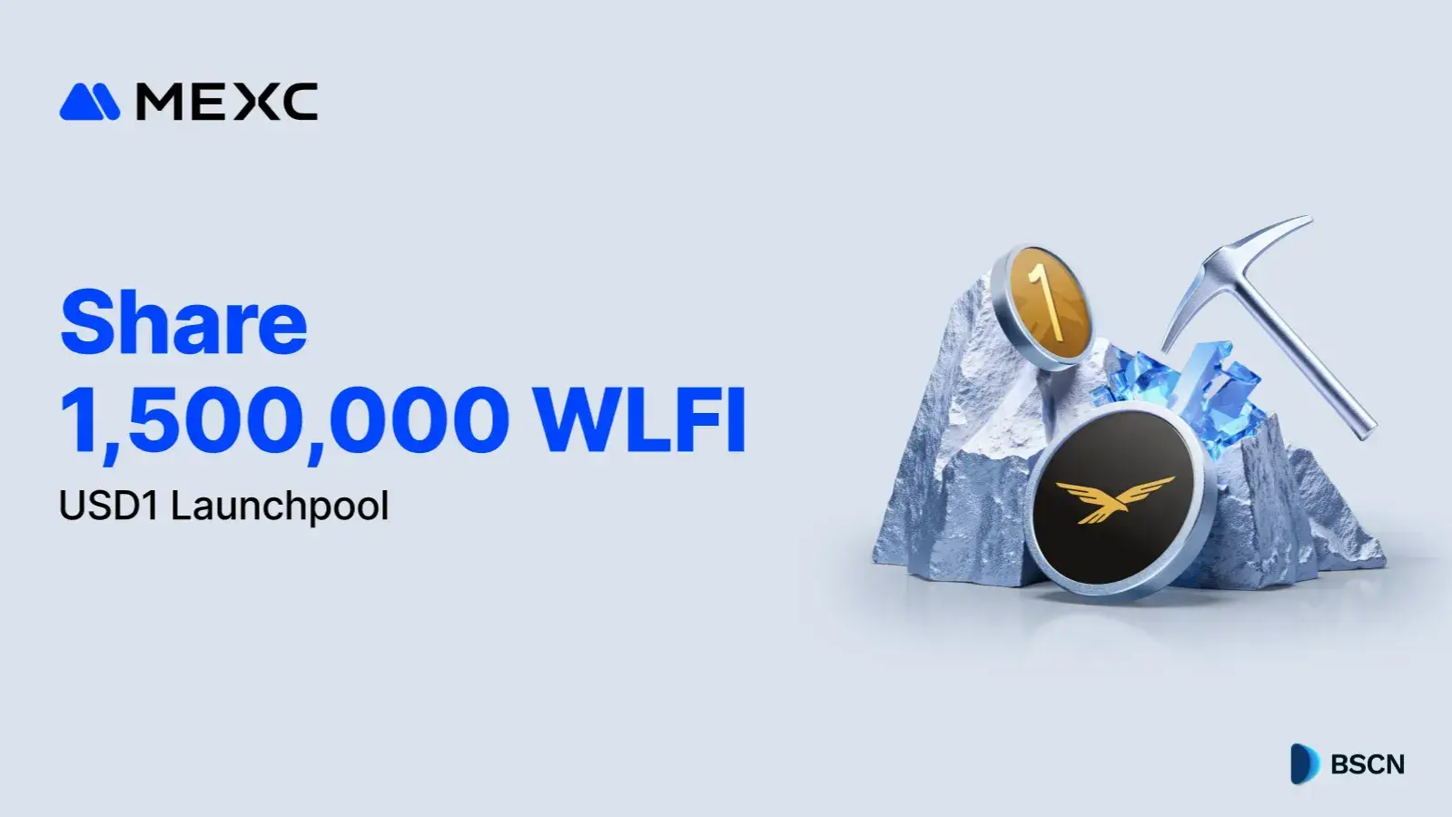 MEXC Announces USD1 Launchpool Event with 1,500,000 WLFI Prize Pool