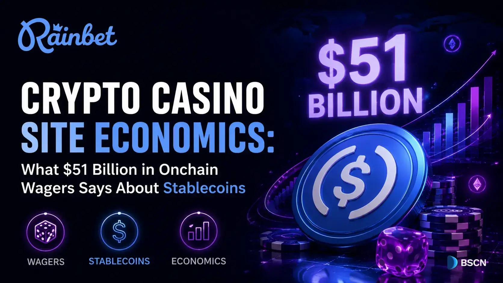 Crypto Casino Site Economics: What $51 Billion in Onchain Wagers Says About Stablecoins