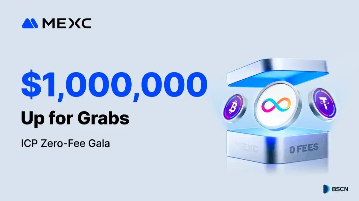 MEXC Launches ICP Zero-Fee Gala with $1 Million Reward Pool