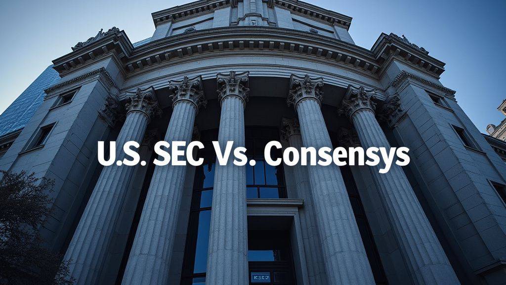 Consensys Faces Setback as Court Dismisses Lawsuit Against SEC 