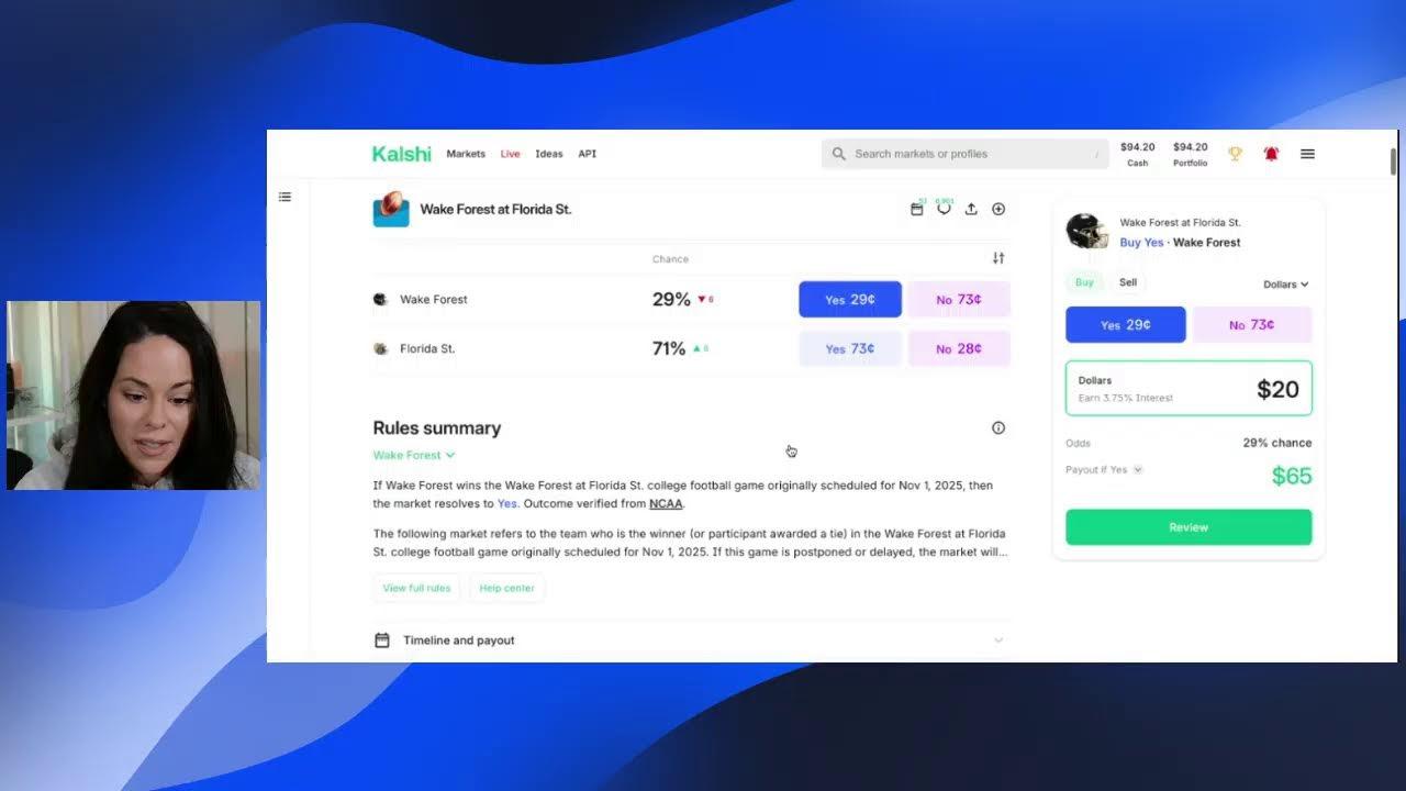 بگذارید او آشپزی کند: غواصی در بازارهای پیش‌بینی برتر