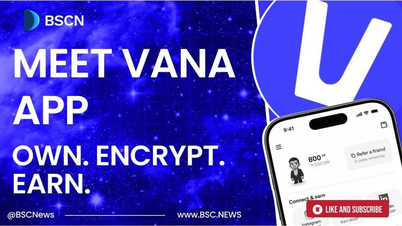 Questa app ti paga per i tuoi dati! $VANA