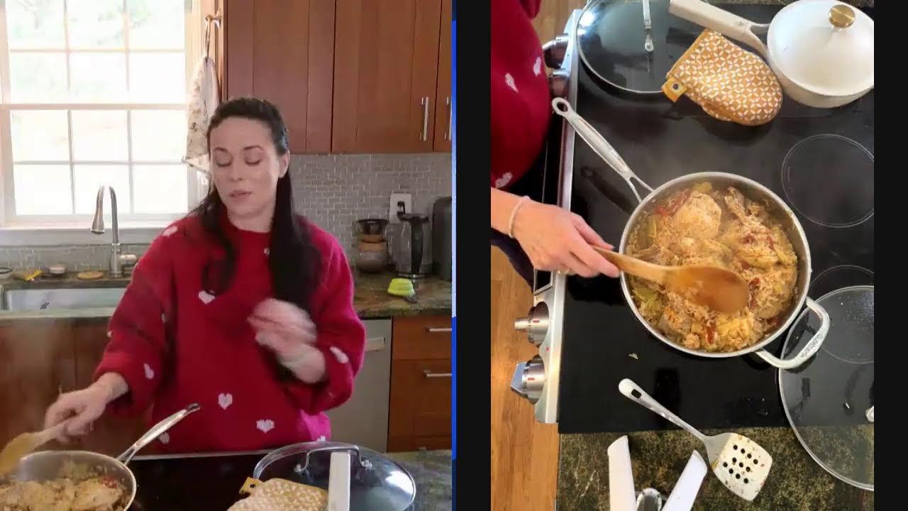 بگذار او آشپزی کند: مرغ توسکانی با برنج به همراه یک درام مکزیکی!