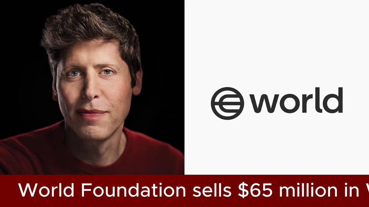 World Foundation Sells $65 Million In Wld Tokens Through Otc Deals As Token Hits All-Time Low