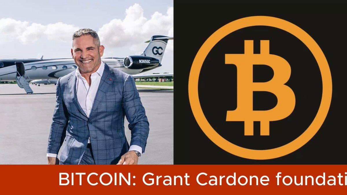 Grant Cardone Foundation To Accept Bitcoin Donations