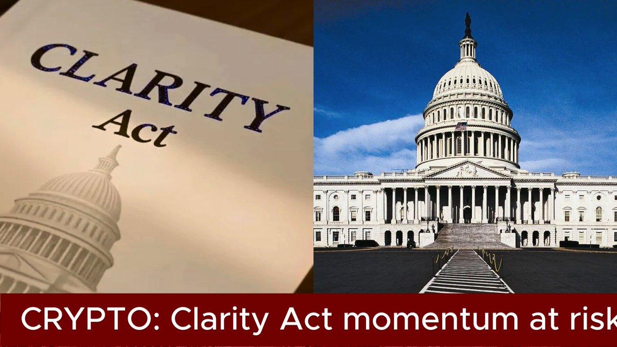 Clarity Act Momentum At Risk As Stablecoin Yield Text Faces Delay Over Markup Strategy
