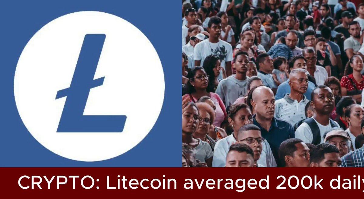 Litecoin Averages 200,000 Daily Users