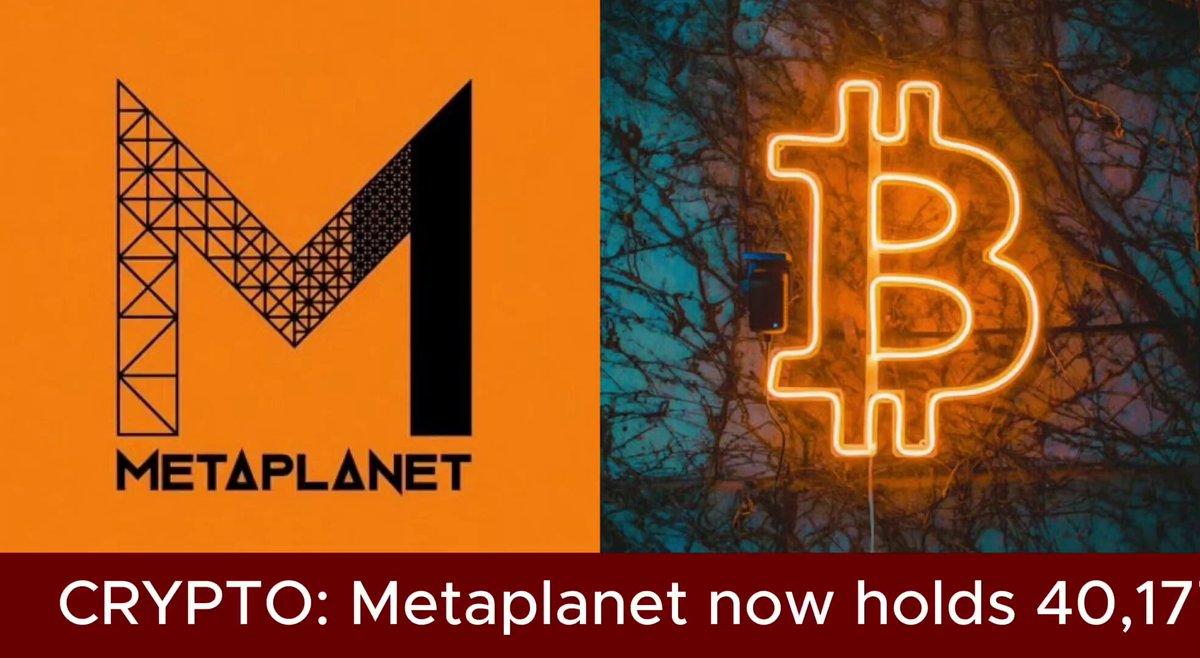 Metaplanet Becomes World'S Third Largest $Btc Treasury Firm