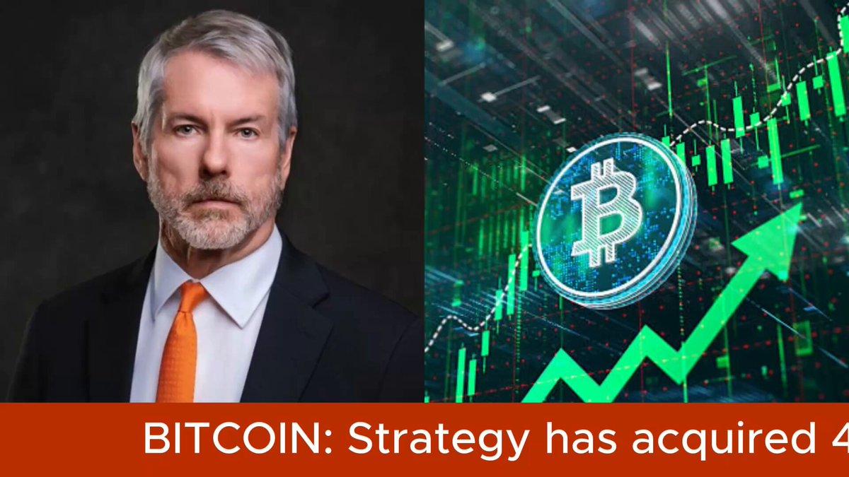 Strategy Acquires 4,871 $Btc For ~$329.9m
