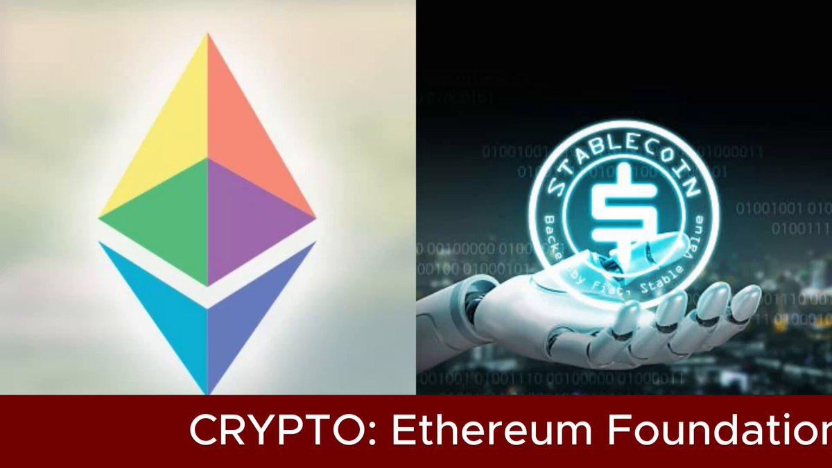 Ethereum Foundation Is Moving From $Eth To Stablecoins