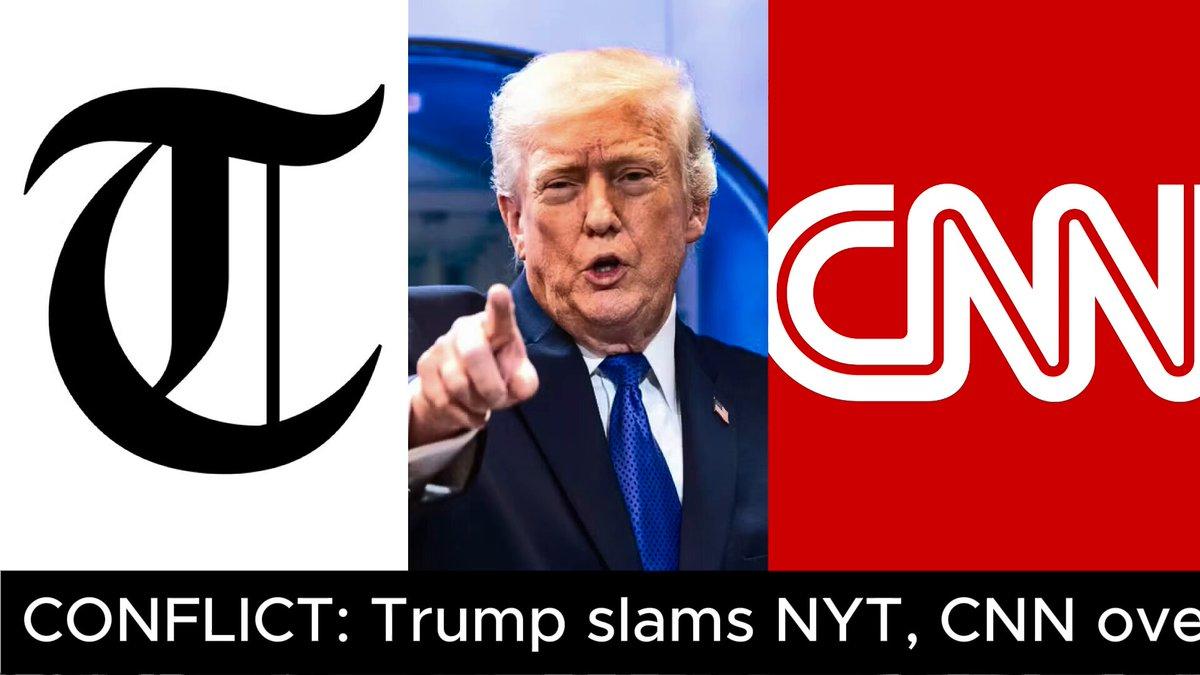 Trump Slams Nyt, Cnn Over 'Fake' Iran Negotiation Reports