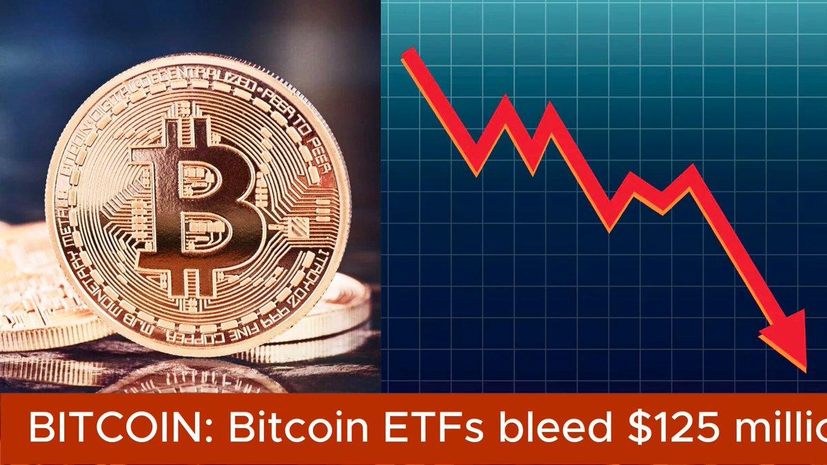 Bitcoin Etfs Bleed $125m In A Single Day As Sentiment Turns Cold