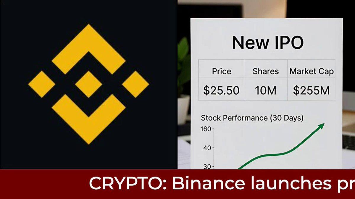 Binance Launches Pre-Ipo Token Trading For Private Companies