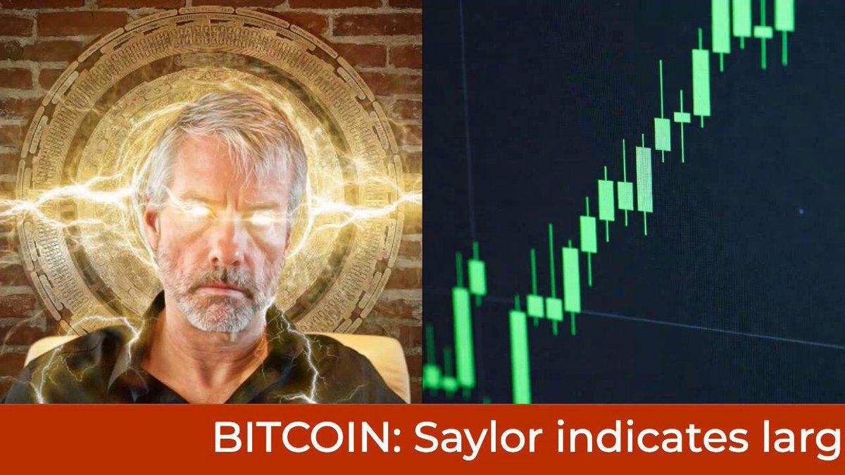 Michael Saylor Just Posted "Think ₿Igger." With Strategy'S Full Accumulation Chart. Did He Just Indicate A Big Buy Incoming?