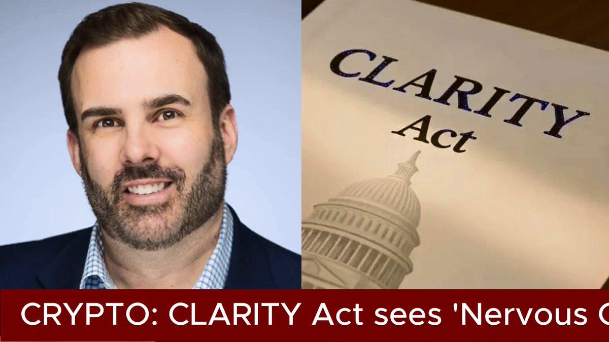 Clarity Act Sees 'Nervous Optimism' As Talks Move Forward