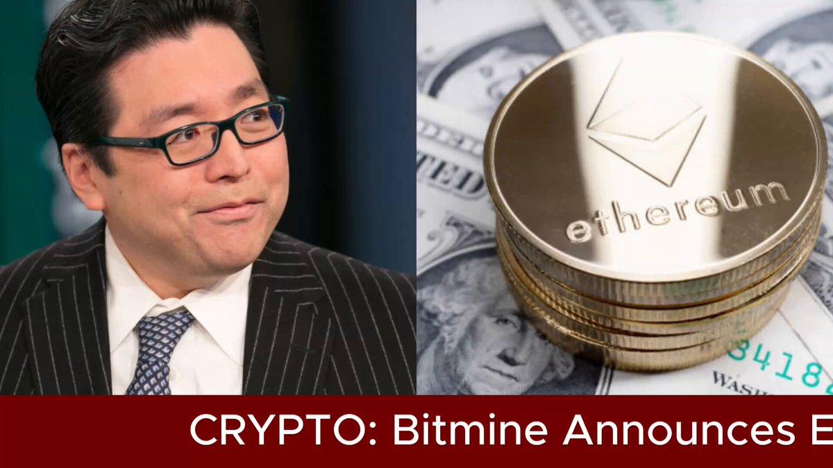 Tom Lee'S Bitmine Now Holds 4% Of The Total $Eth Supply