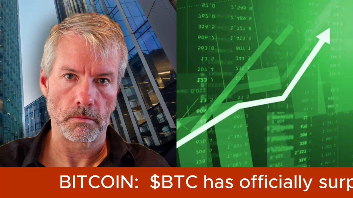 Michael Saylor Now Swimming In Profit As $Btc Surges