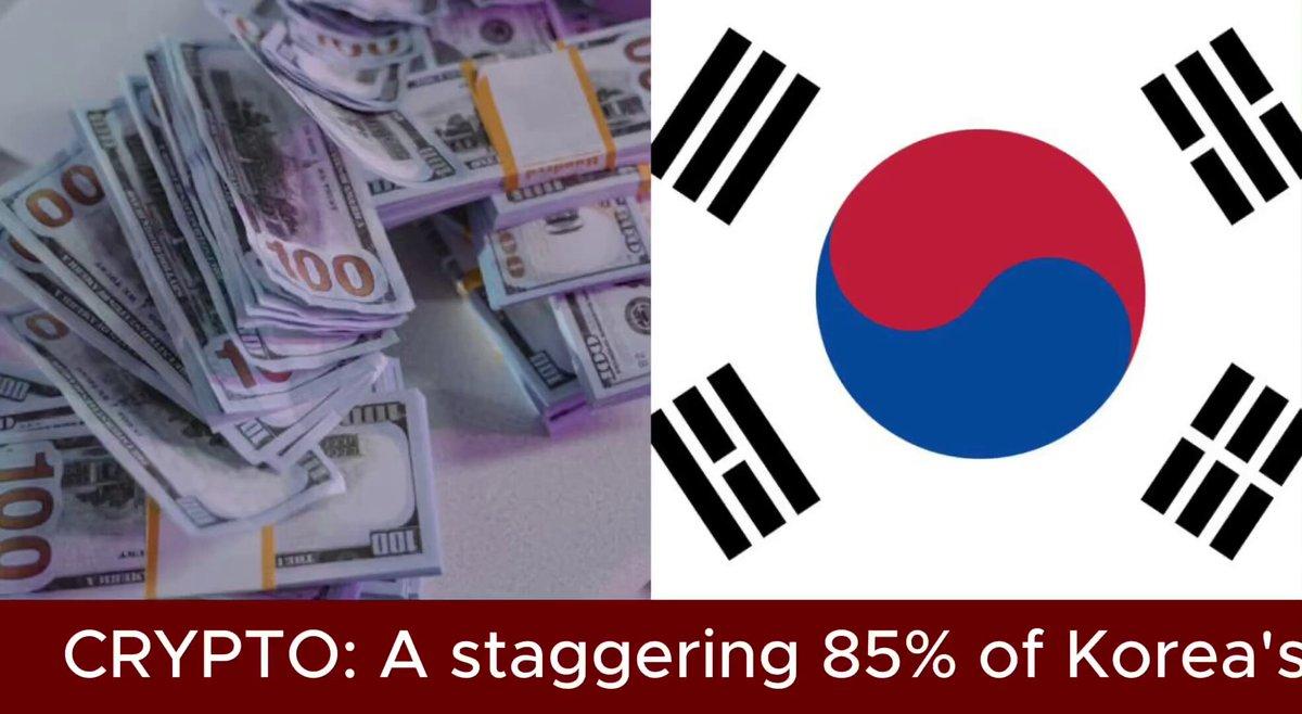 Korea Now Sees 30% Of The World'S Crypto Trading Volume