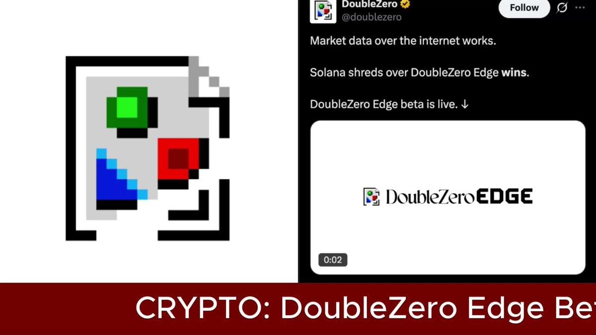 Doublezero Edge Beta Goes Live To Bring Professional-Grade Market Data To Solana