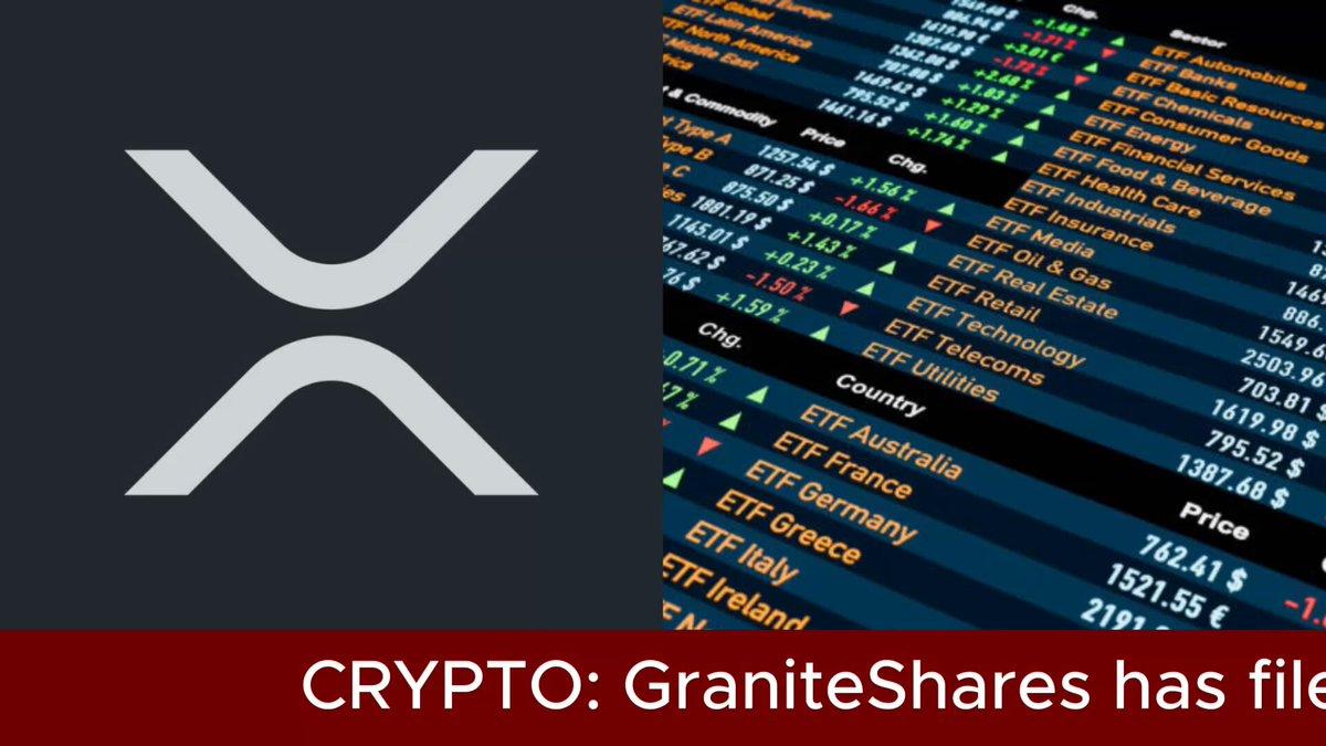 تستهدف شركة Graniteshares تاريخ 23 أبريل لصناديق الاستثمار المتداولة (ETFs) التي تبلغ قيمتها 3 أضعاف قيمة عملة XRP.