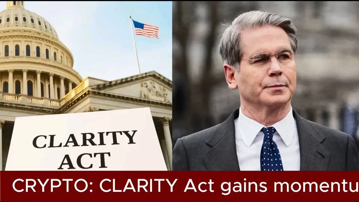 Clarity Act Gains Momentum As The Us Treasury Backs Crypto Rules
