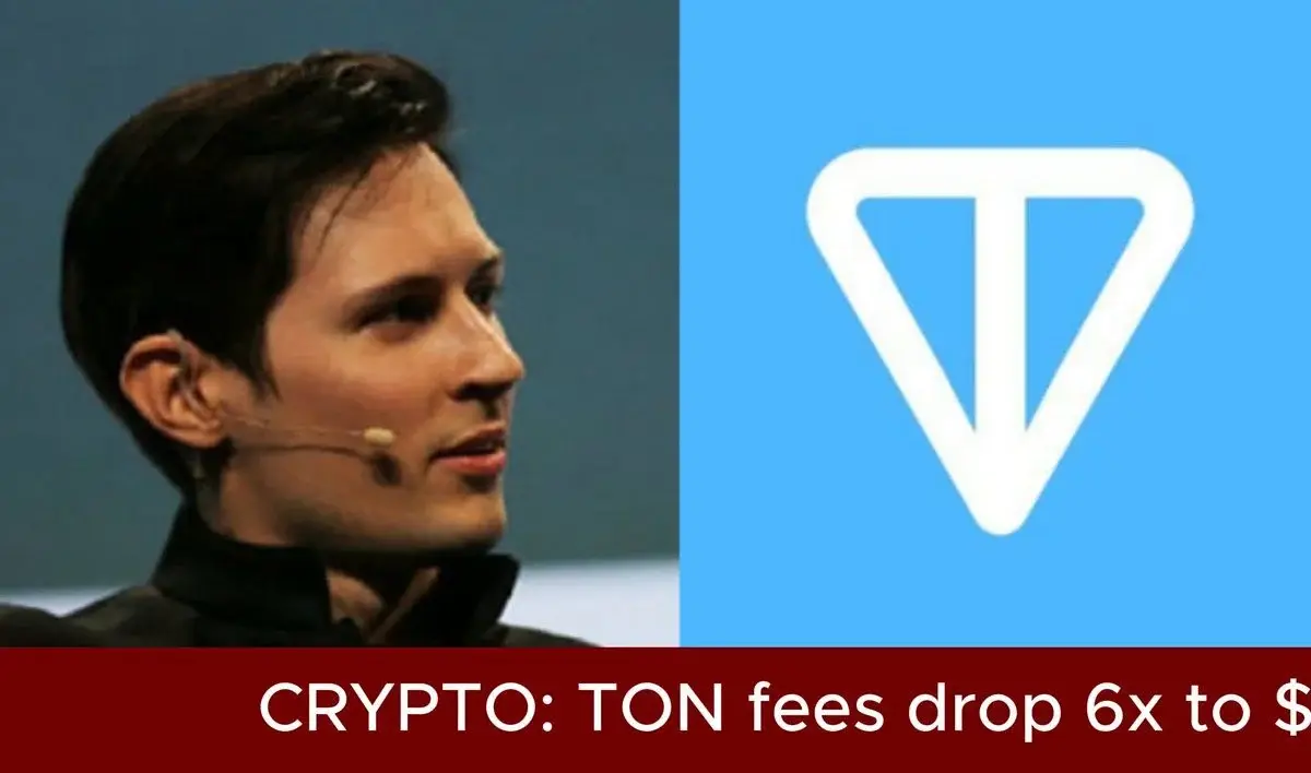 Pavel @Durov Has Announced That Transaction Fees On The Open Network Will Fall Sixfold To 0.00039 $Ton, Equivalent To Roughly $0.0005, Within One Week.