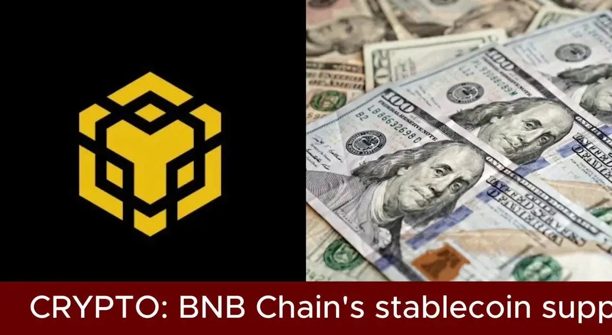 BNB CHAIN STABLECOIN SUPPLY SURGES 200%