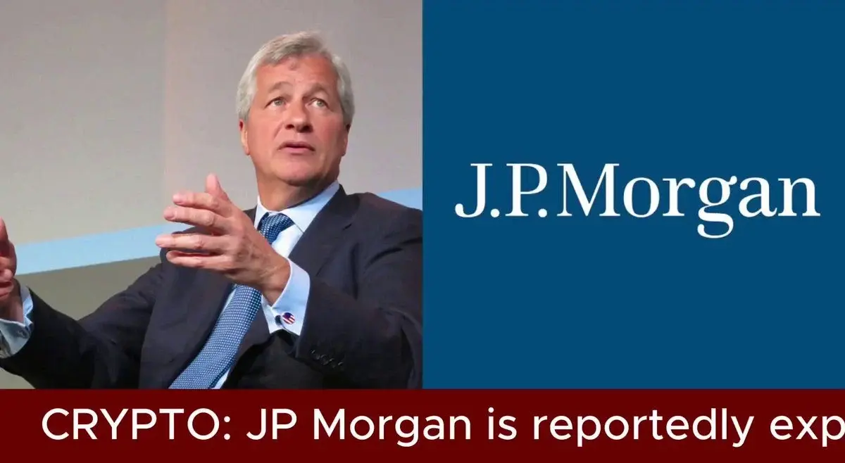 JP MORGAN IS EXPLORING TOKENIZED ETFS