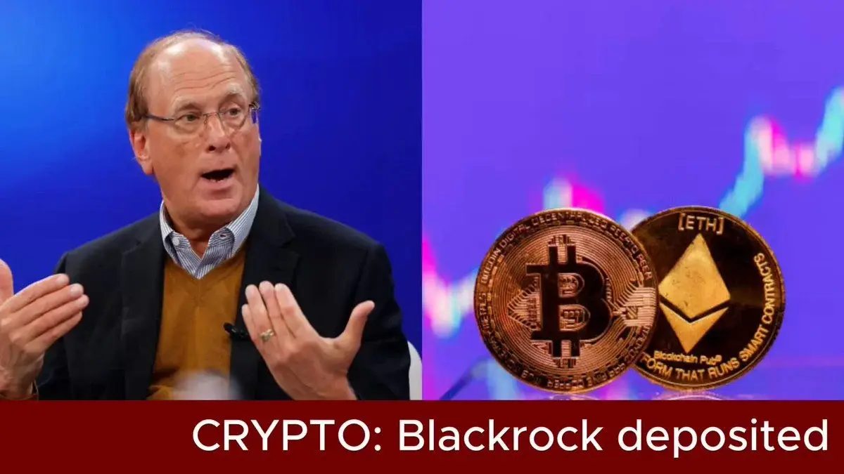 Blackrock Moves Massive Amount Of $BTC And $ETH Into Coinbase