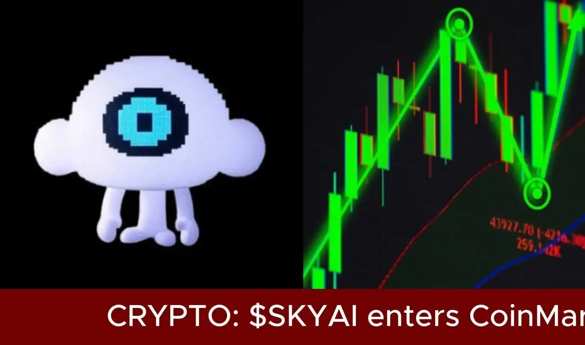 Skyai Enters Top 100 After Bitget Listing, Up 35.97% To $0.36