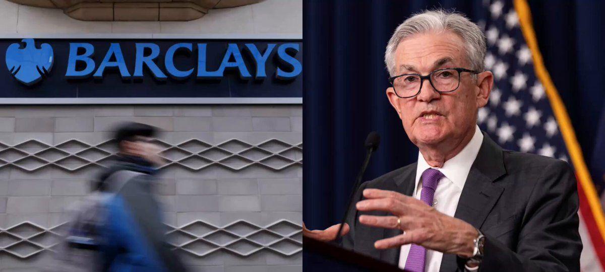 Barclays Forecasts No Fed Rate Cuts Until March 2027