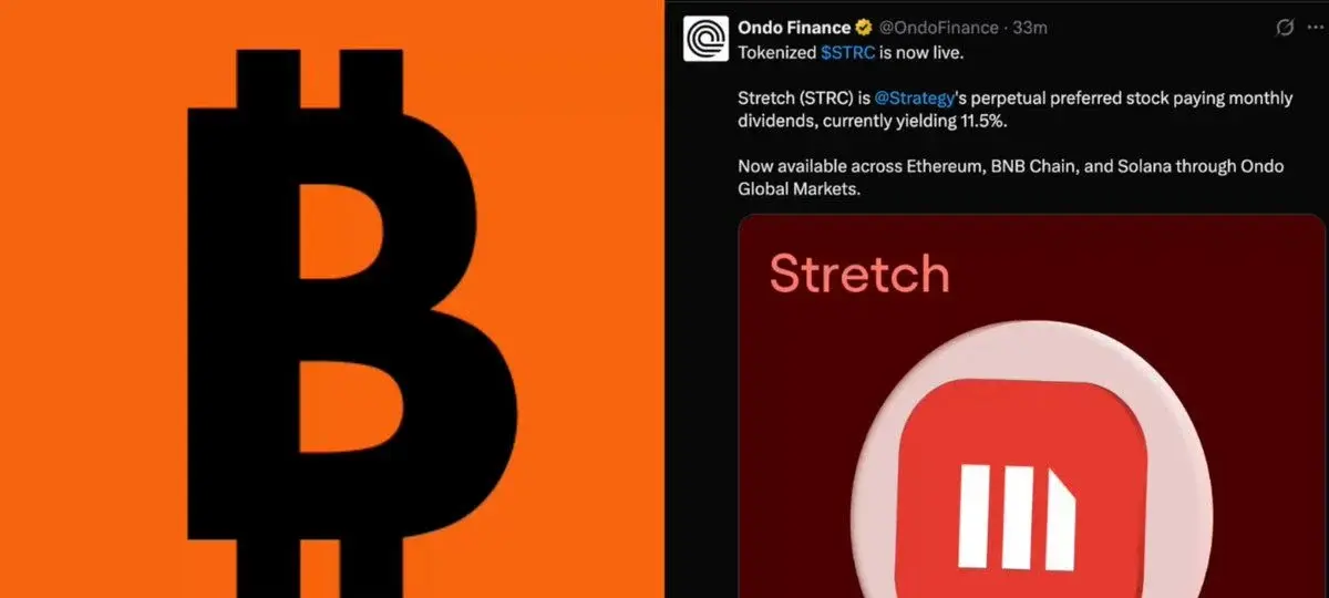 Tokenized $Strc Goes Live On Ondo Across Multiple Chains