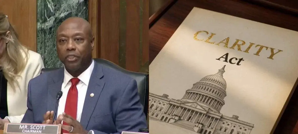 Senator Tim Scott Leads Historic Clarity Act Markup For Digital Asset Regulation