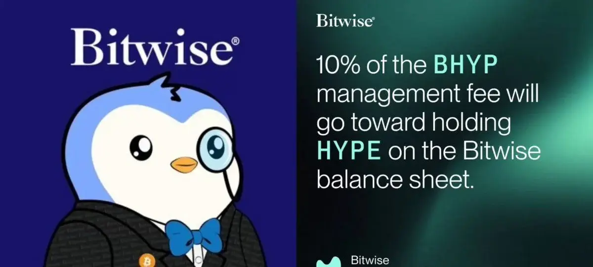 Bitwise Will Start Accumulating HYPE Tokens