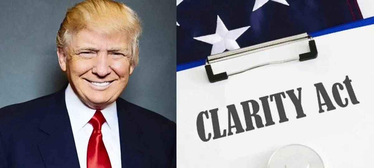 TRUMP' Will NEVER Let Crypto Down" Amid CLARITY Act Push