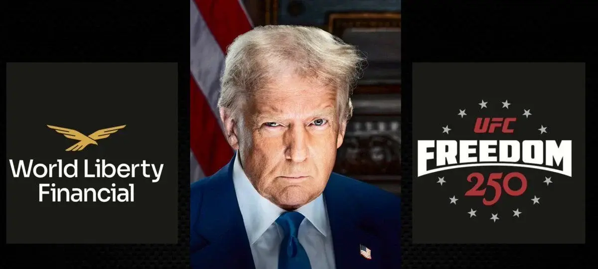 Trump-Linked World LibertyFi Becomes UFC Freedom 250 Sponsor