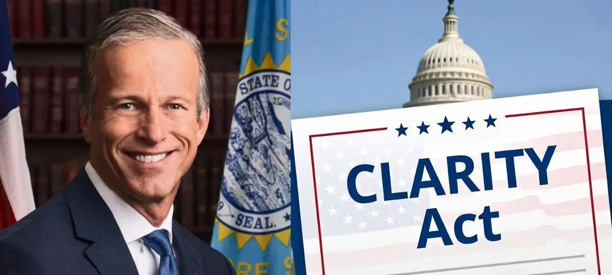 Sen. Thune Vows CLARITY Act Vote Next Week, With Or Without Democrats