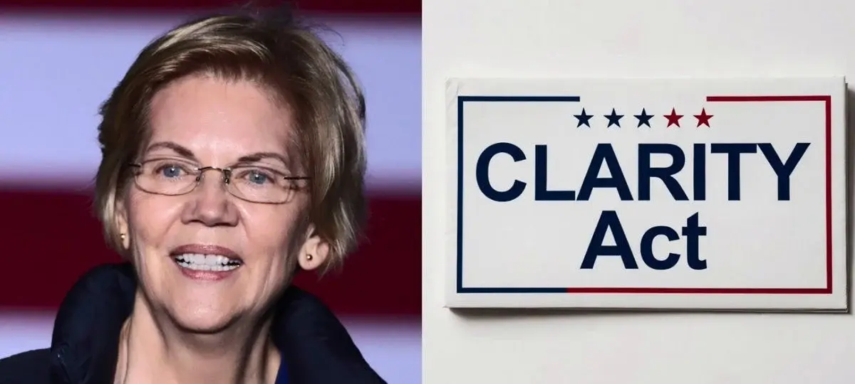 Warren Says CLARITY Act 'Should Be Dead On Arrival'