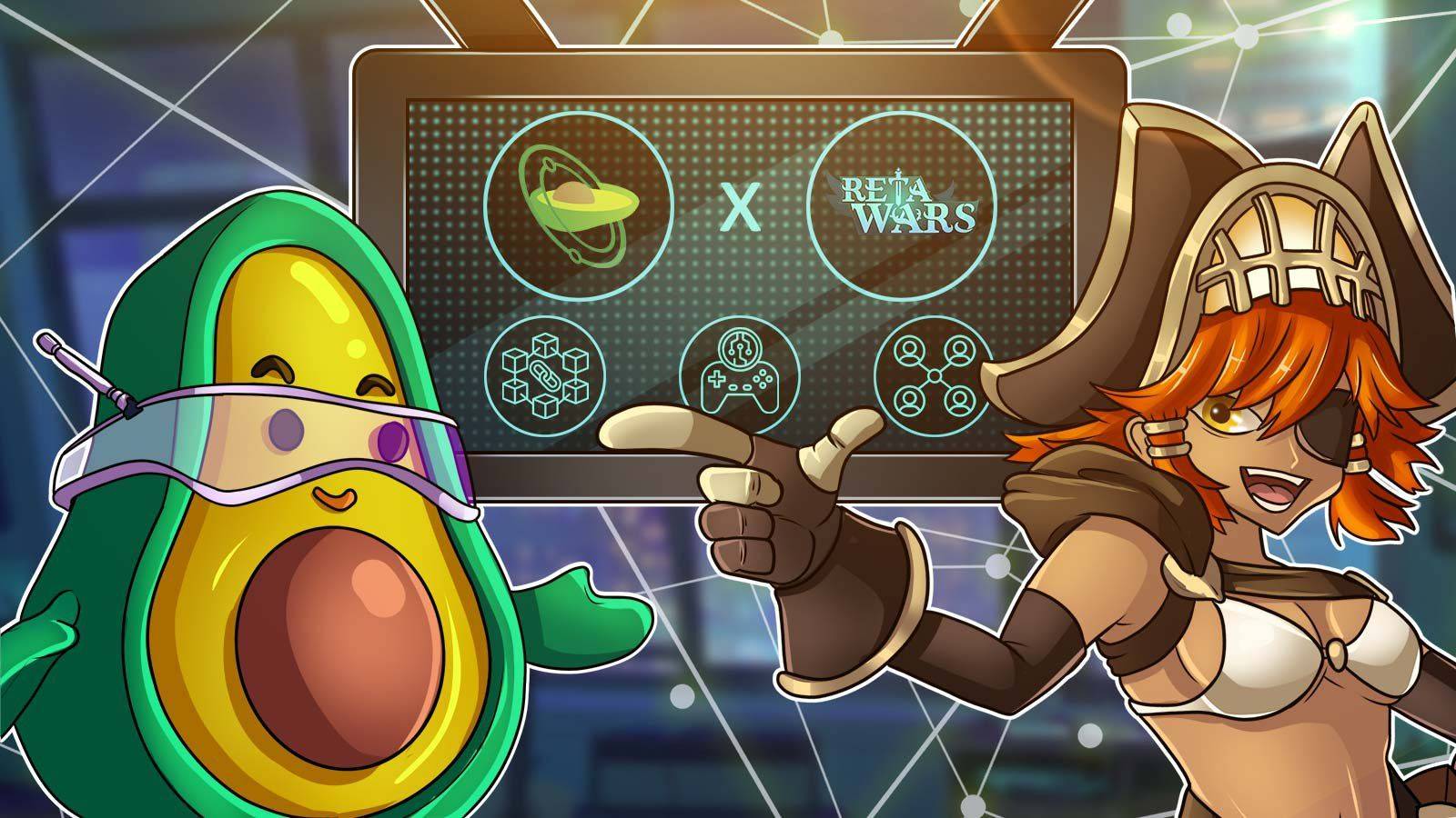 Reta Wars Announces Partnership with Avocado DAO