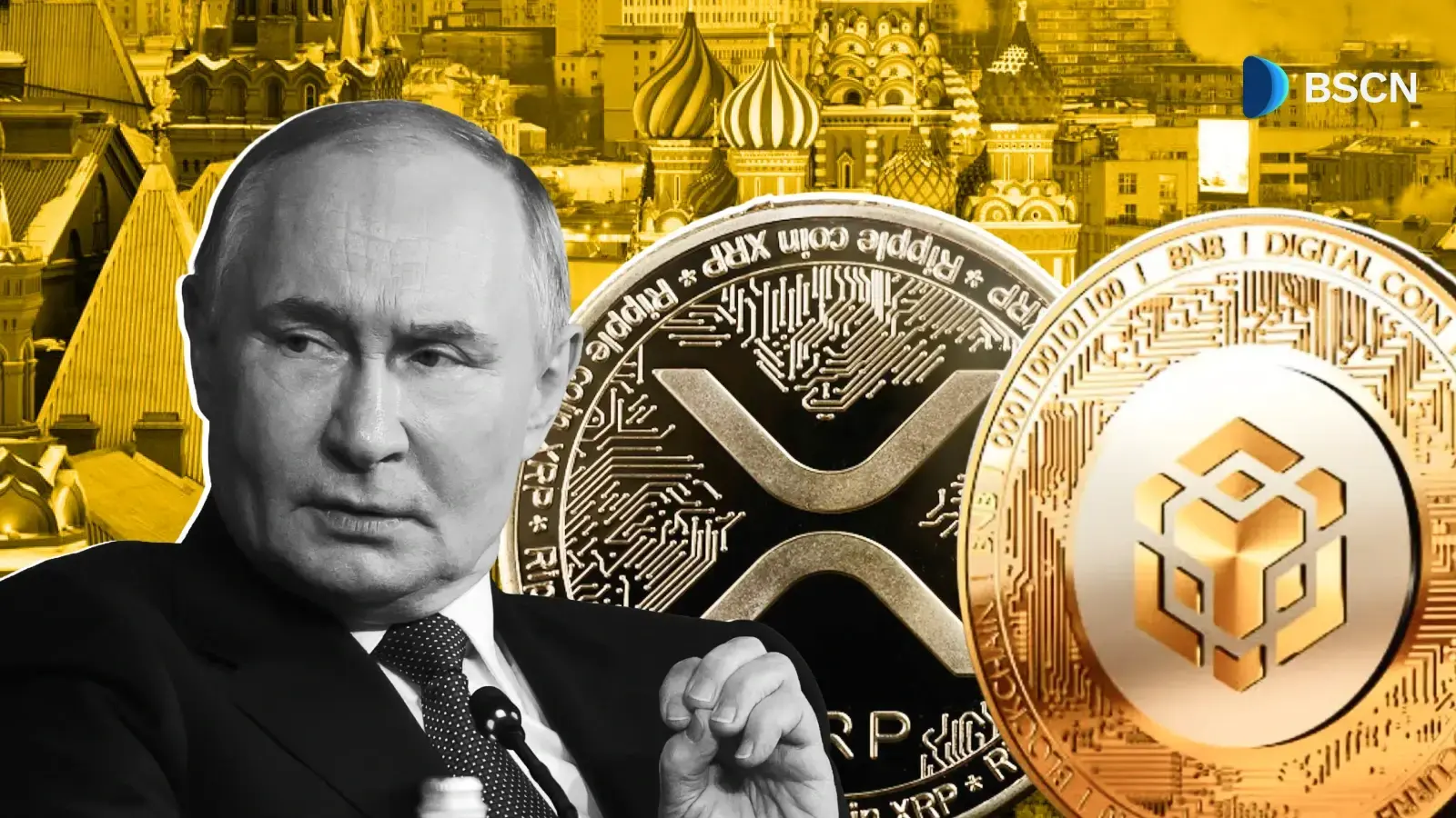 Русия включва XRP и BNB в регулираната си рамка за крипто индекси